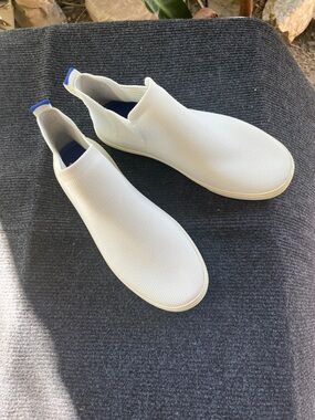 ROTHY’S slip On Knit Casual Shoes in White